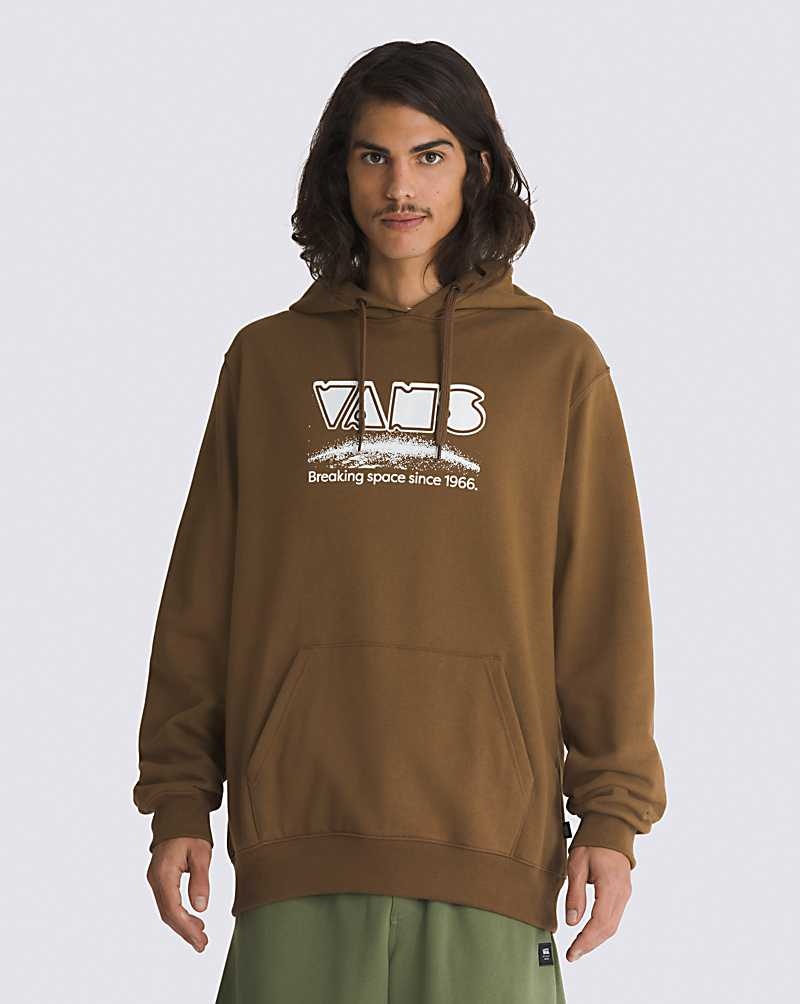 Vans Breaking Space Pullover Hoodie Herr Kaffe | Sverige JLHV71654