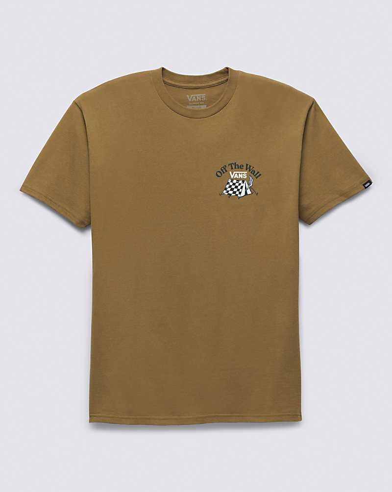 Vans Camp Site T-Shirt Herr Bruna | Sverige XAPQ83417