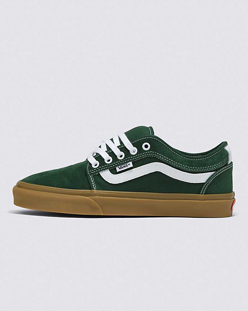 Vans Chukka Low Sidestripe Skateskor Dam Mörkgröna | Sverige YBIU01738