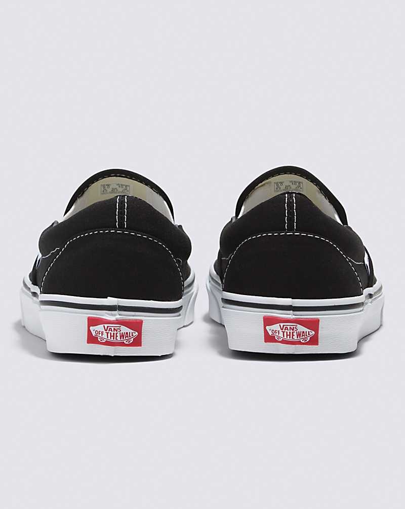 Vans Classic Slip-On Breda Skor Dam Svarta | Sverige YFXT54283