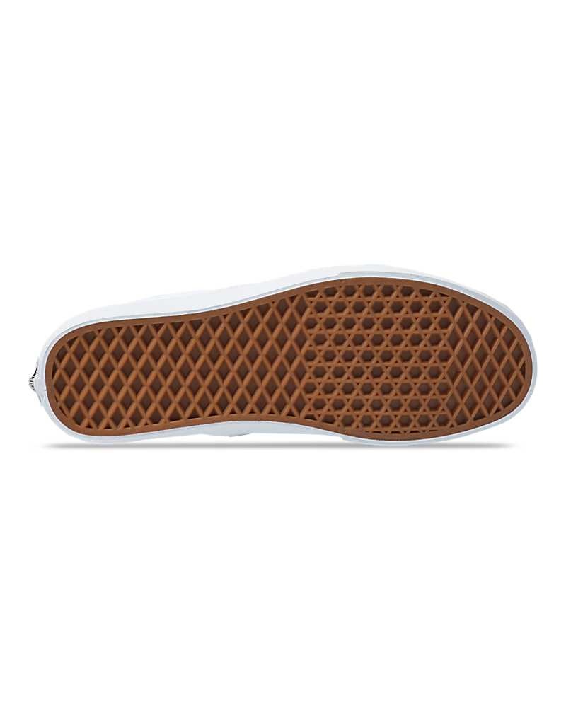 Vans Classic Slip-On Checkerboard Skor Dam Vita | Sverige HWDL97035