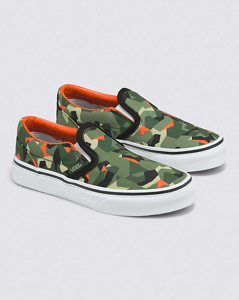 Vans Classic Slip-On Skor Barn Camo | Sverige EHWD39421