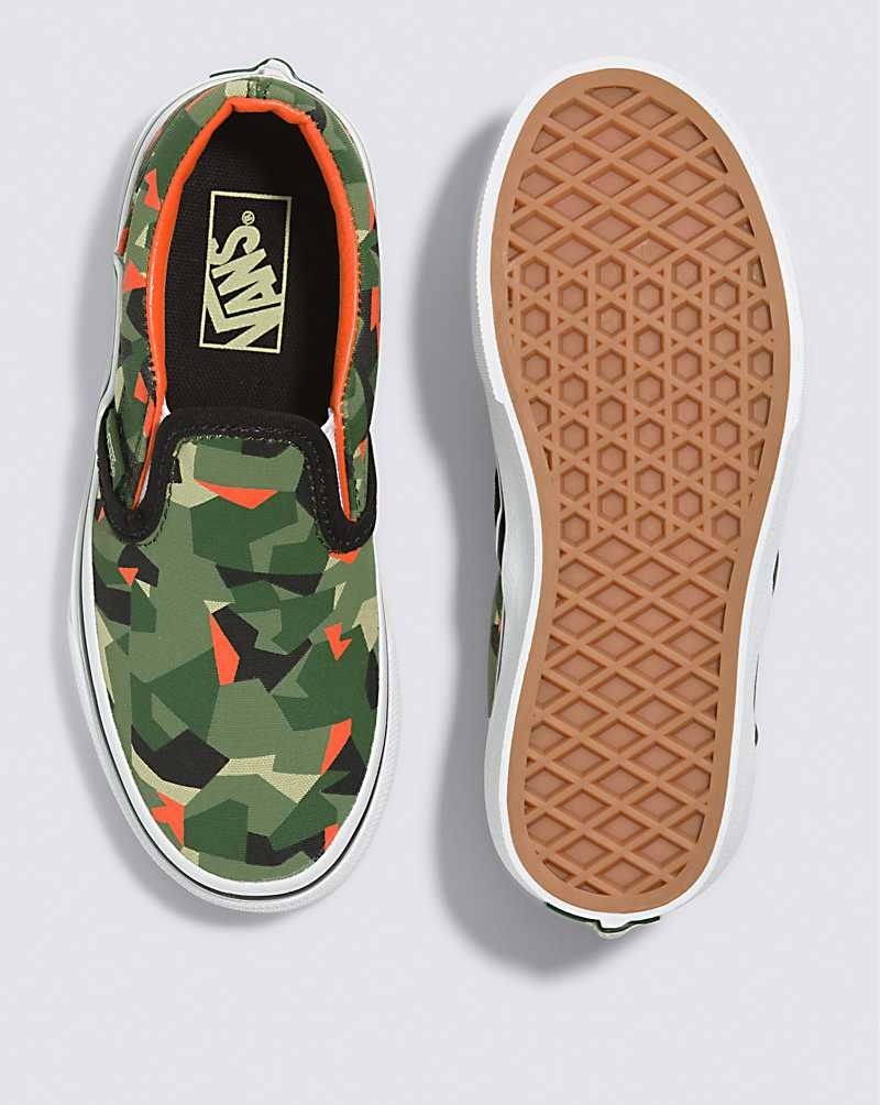 Vans Classic Slip-On Skor Barn Camo | Sverige EHWD39421