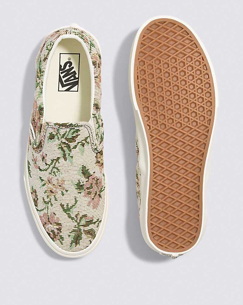 Vans Classic Slip-On Tapestry Floral Skor Dam Olika Färger | Sverige FYJT37019