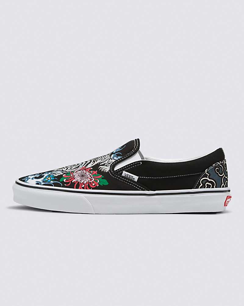 Vans Classic Slip-On Tiger Floral Skor Dam Olika Färger | Sverige QMZU63849