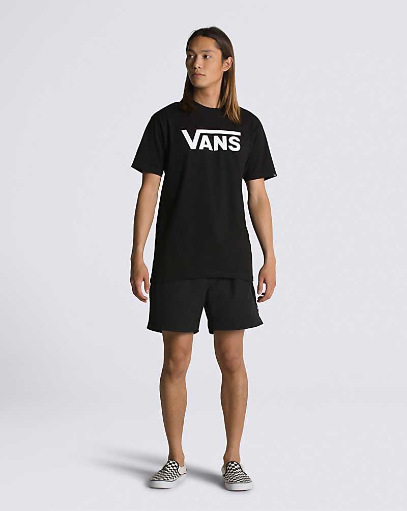 Vans Classic T-Shirt Herr Svarta Vita | Sverige TZPQ69402