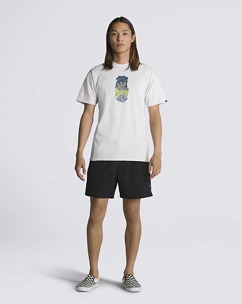 Vans Conjuring Dirt T-Shirt Herr Vita | Sverige QWFG30871