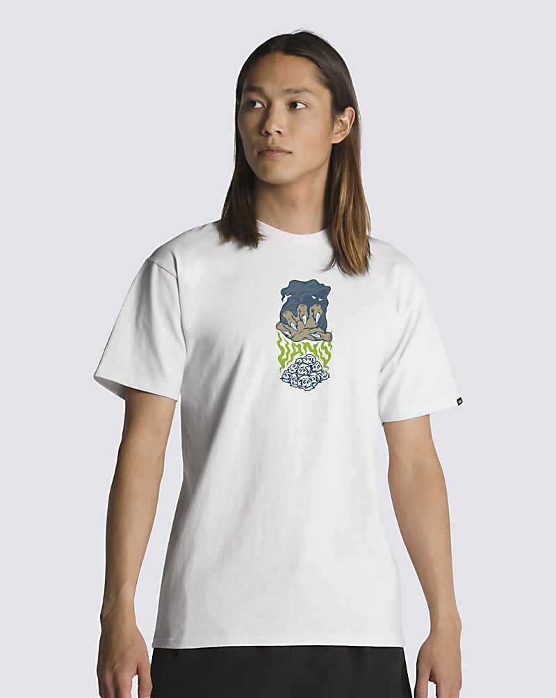 Vans Conjuring Dirt T-Shirt Herr Vita | Sverige QWFG30871