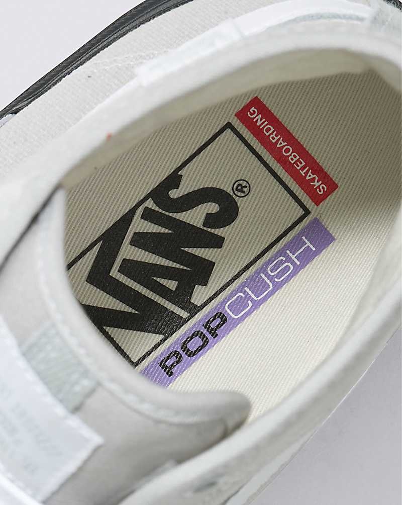 Vans Crockett High Skateskor Herr Ljusgrå Svarta | Sverige LRSJ47938