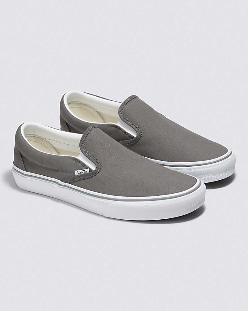 Vans Customs Charcoal Slip-On Breda Skor Herr Grå | Sverige JGNX19684