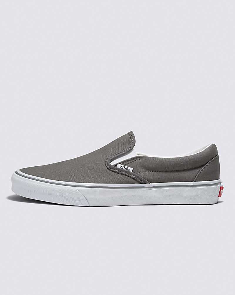 Vans Customs Charcoal Slip-On Breda Skor Herr Grå | Sverige JGNX19684