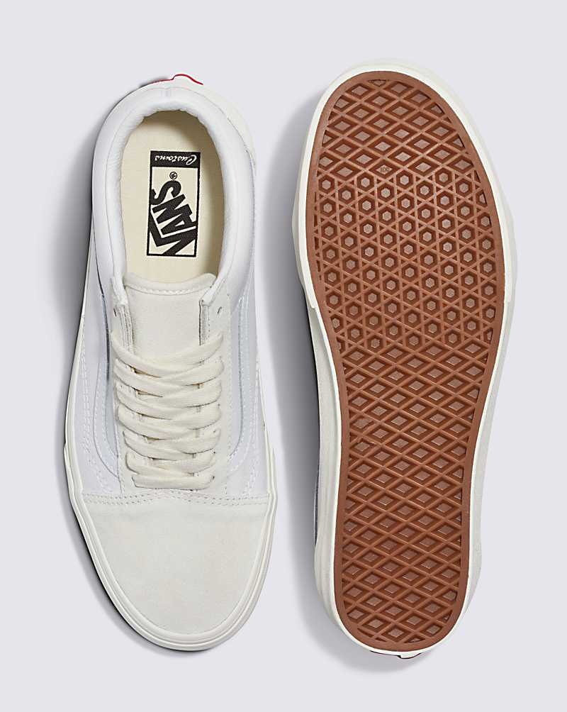 Vans Customs Elevated Marshmallow Old Skool Skor Herr Vita | Sverige SXDZ09346