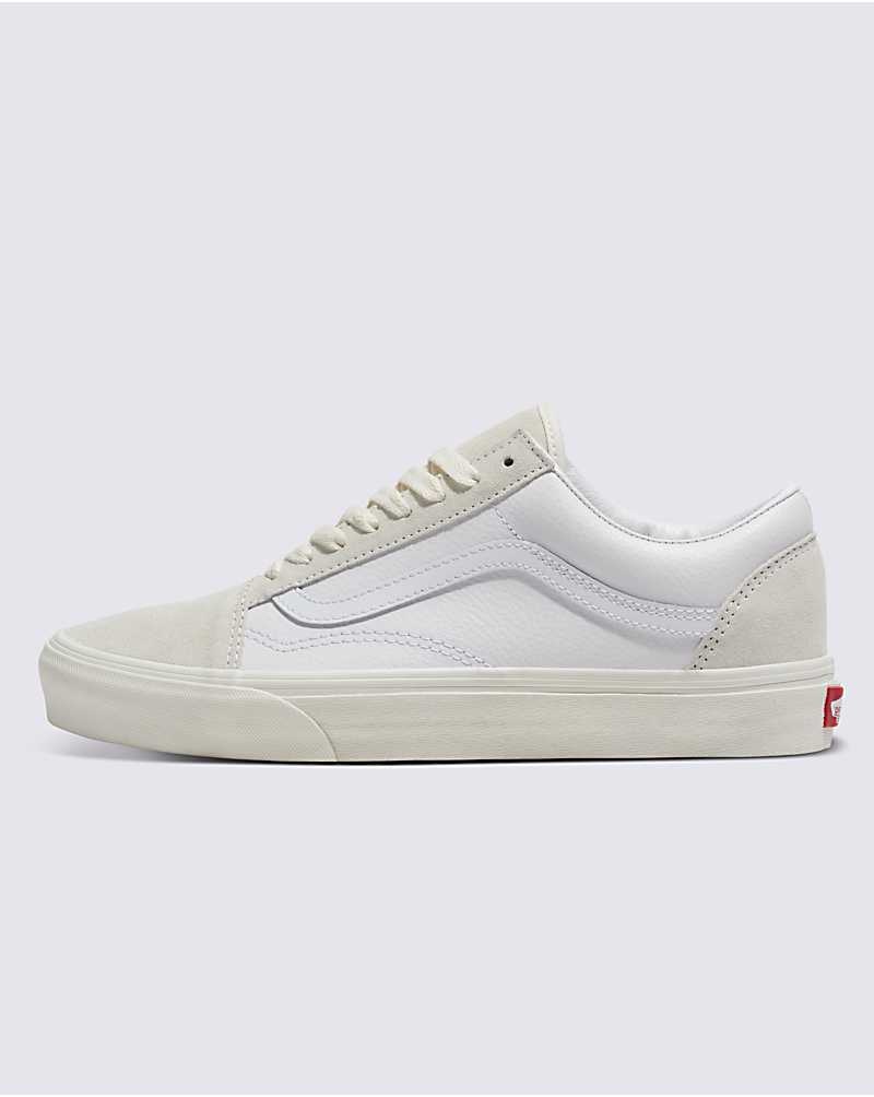 Vans Customs Elevated Marshmallow Old Skool Skor Herr Vita | Sverige SXDZ09346