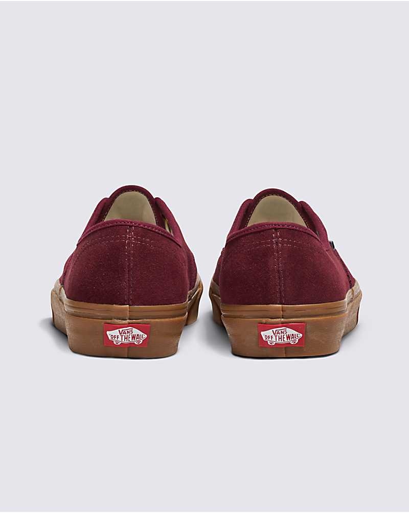 Vans Customs Elevated Mocka Gum Sole Authentic Skor Herr Vinröda | Sverige LWQK03285