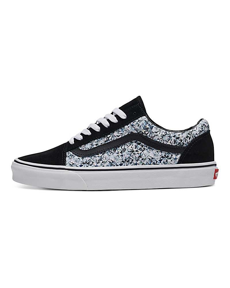 Vans Customs Image Library Diamond Old Skool Skor Herr Svarta | Sverige TIKZ02714