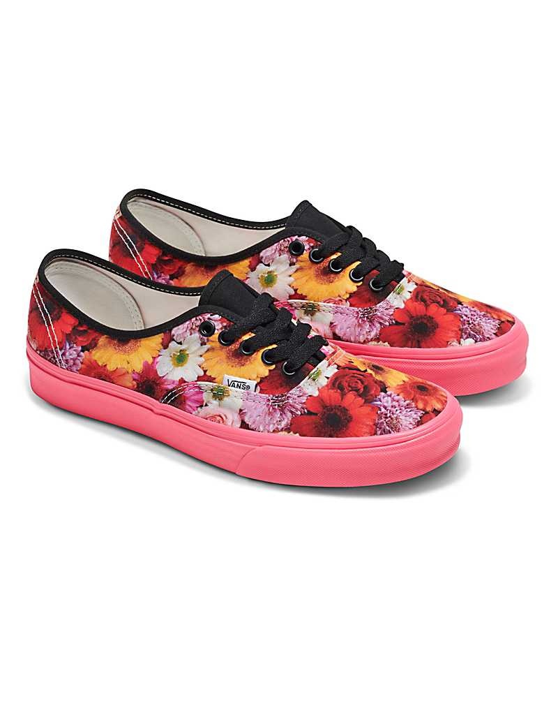 Vans Customs Image Library Flowers Authentic Skor Herr Olika Färger | Sverige DVRK16728