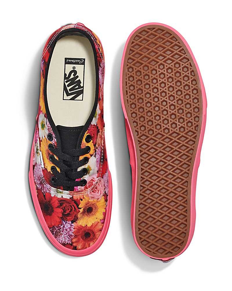 Vans Customs Image Library Flowers Authentic Skor Herr Olika Färger | Sverige DVRK16728