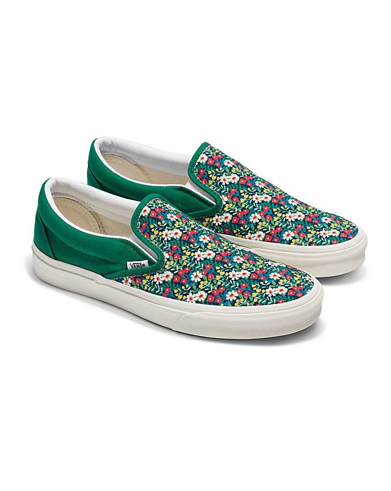 Vans Customs Image Library Slip-On Skor Herr Gröna | Sverige OJST35218