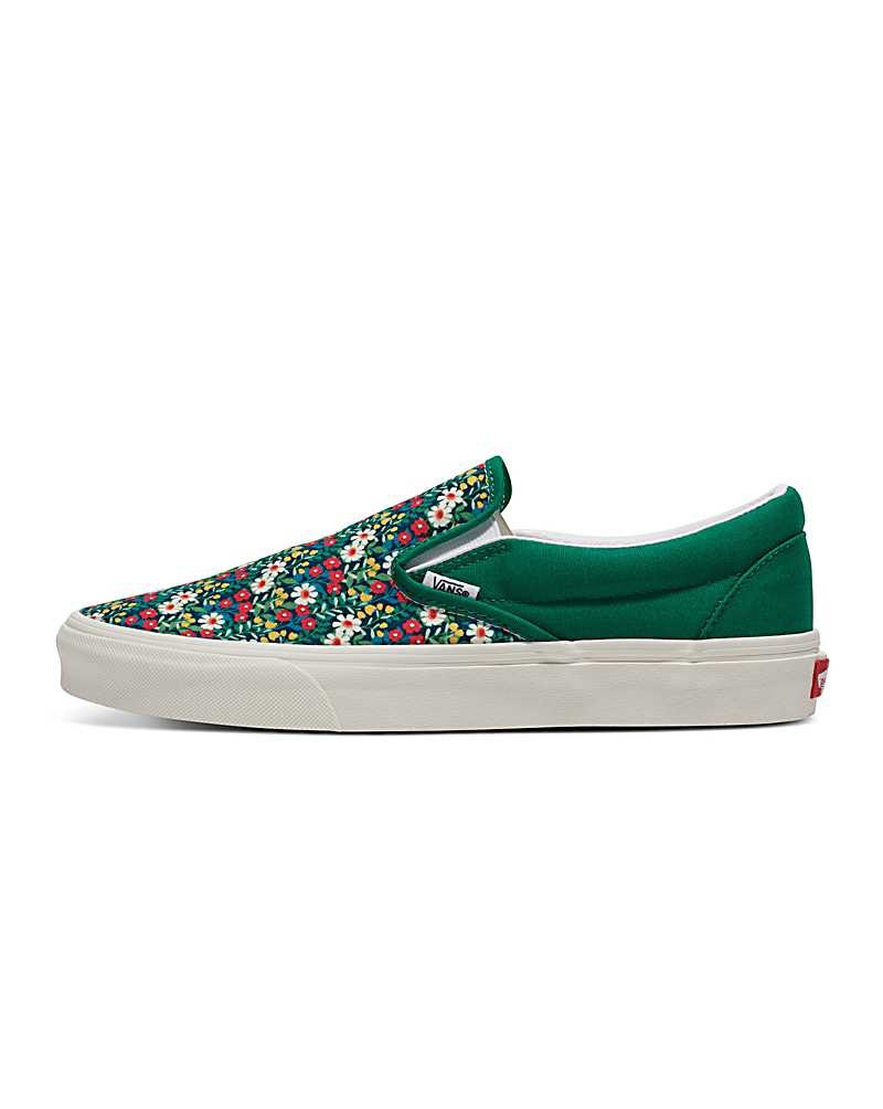 Vans Customs Image Library Slip-On Skor Herr Gröna | Sverige OJST35218