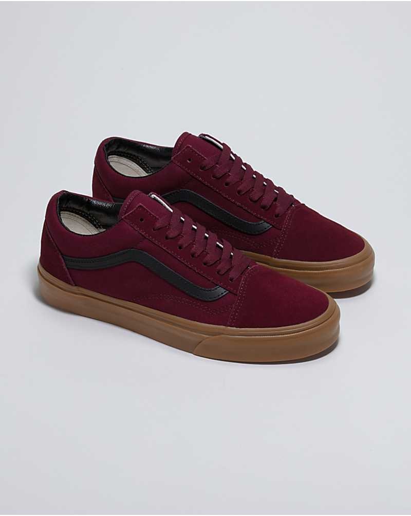 Vans Customs Mocka Gum Sole Old Skool Skor Herr Rosa | Sverige WZBR15072