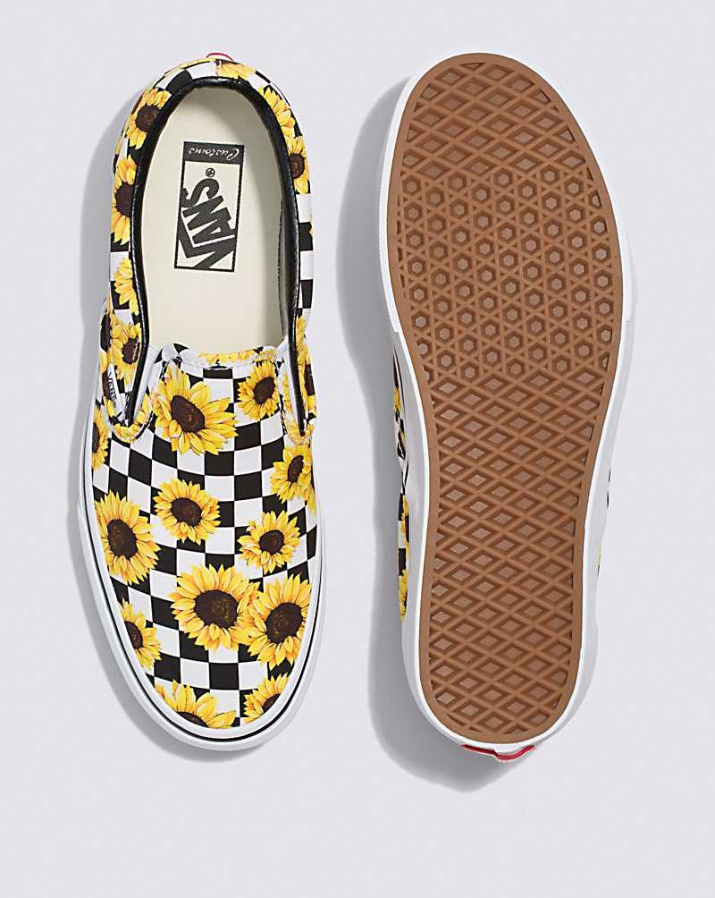 Vans Customs Slip-On Skor Herr Svarta Gula | Sverige WLRV04521