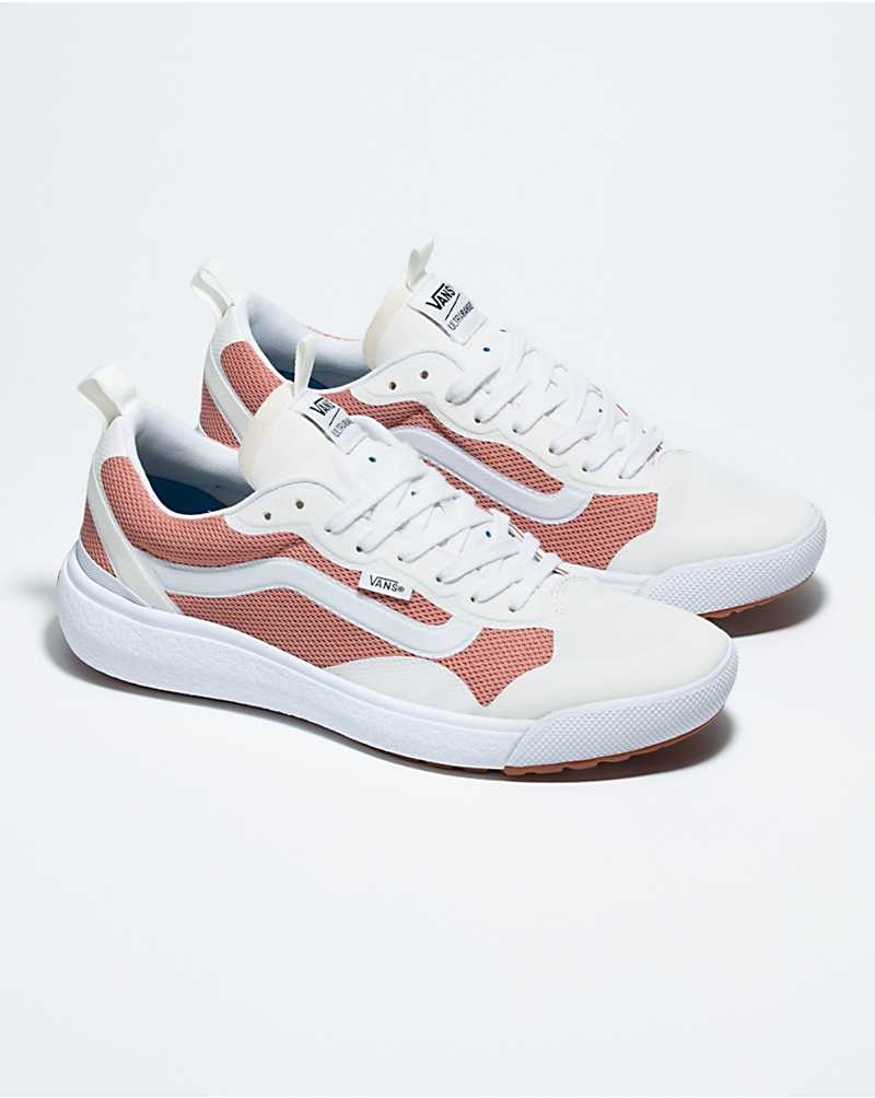 Vans Customs UltraRange EXO Skor Herr Rosa Vita | Sverige WXZF29860