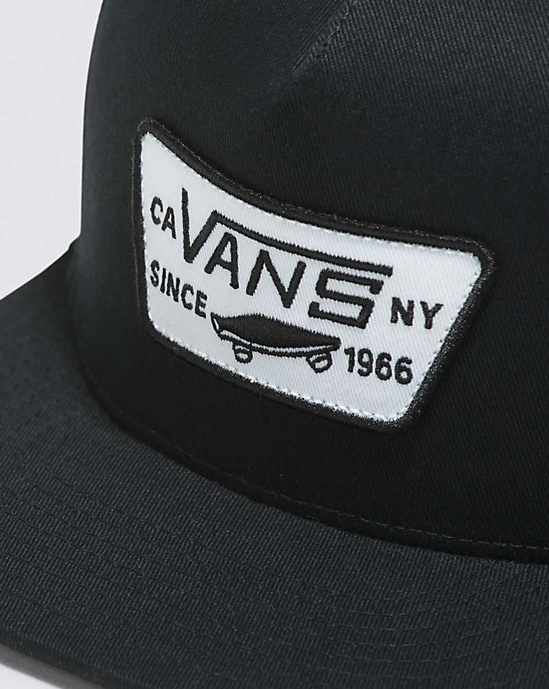 Vans Full Patch Snapback Hatt Herr Svarta | Sverige GQAF34760