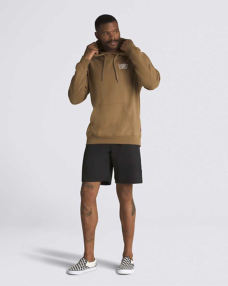 Vans Full Patched Pullover Hoodie Herr Bruna | Sverige WNOF61405