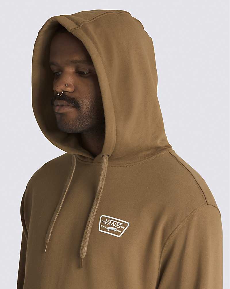 Vans Full Patched Pullover Hoodie Herr Bruna | Sverige WNOF61405