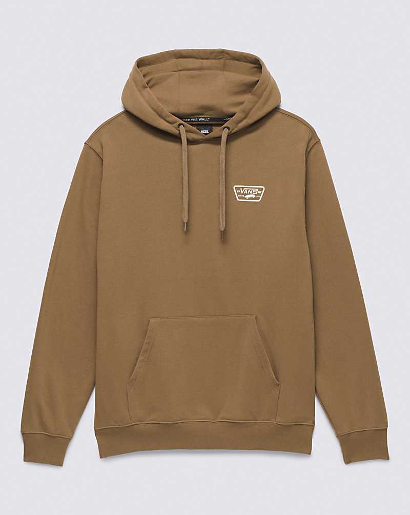 Vans Full Patched Pullover Hoodie Herr Bruna | Sverige WNOF61405