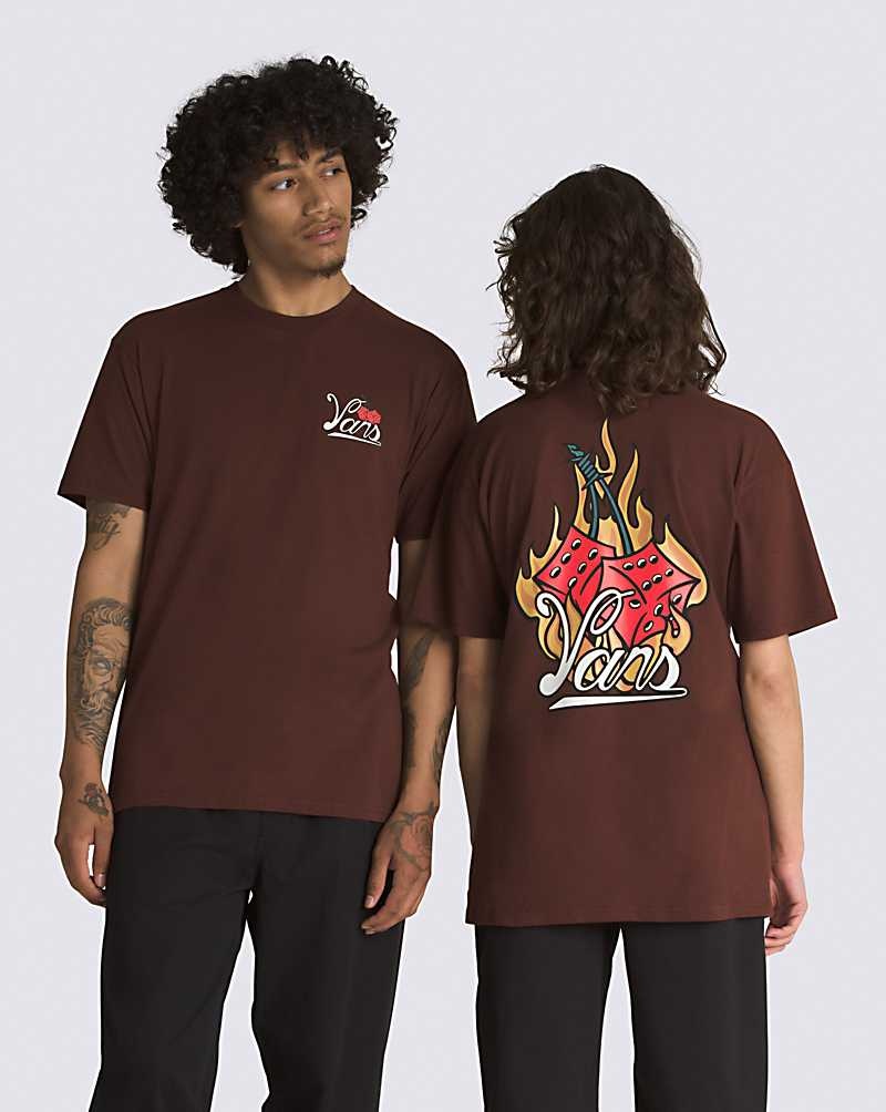 Vans Hot Box Cars T-Shirt Herr Choklad | Sverige IBFO52740