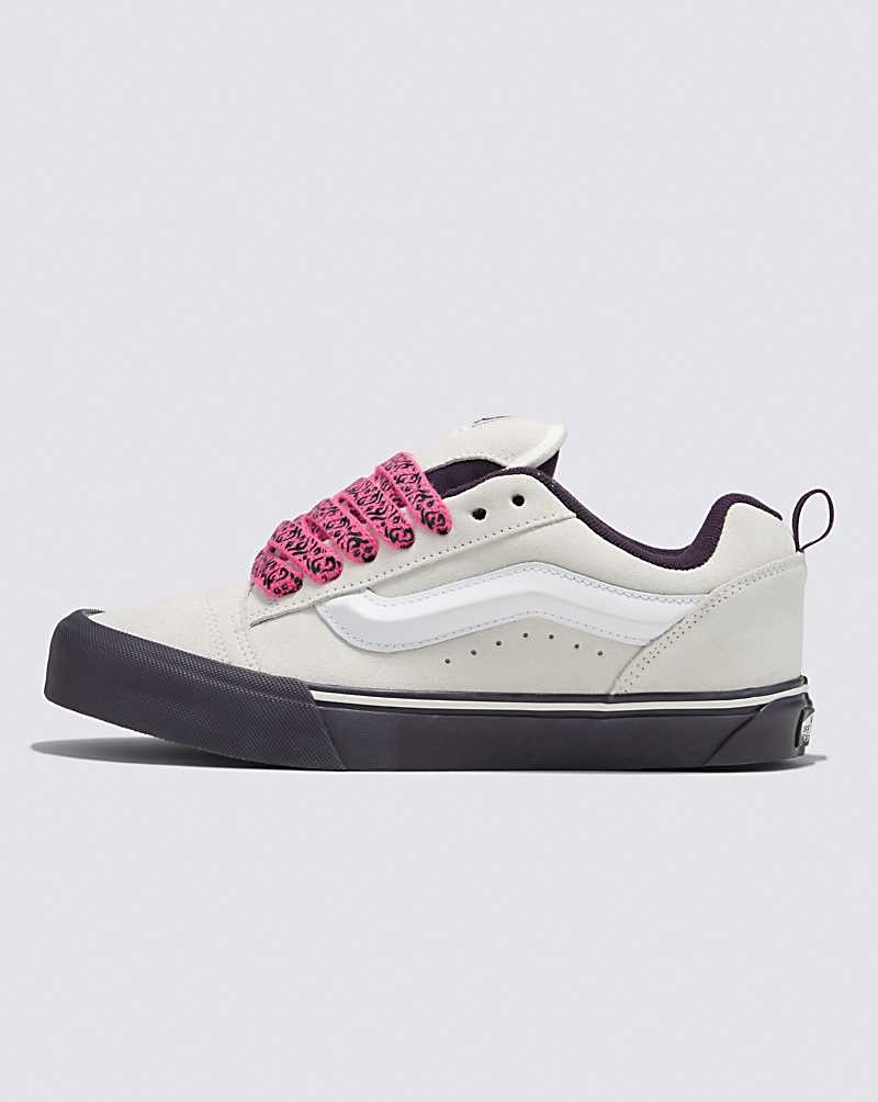 Vans Knu Skool Skor Herr Vita Rosa | Sverige SUQN59480