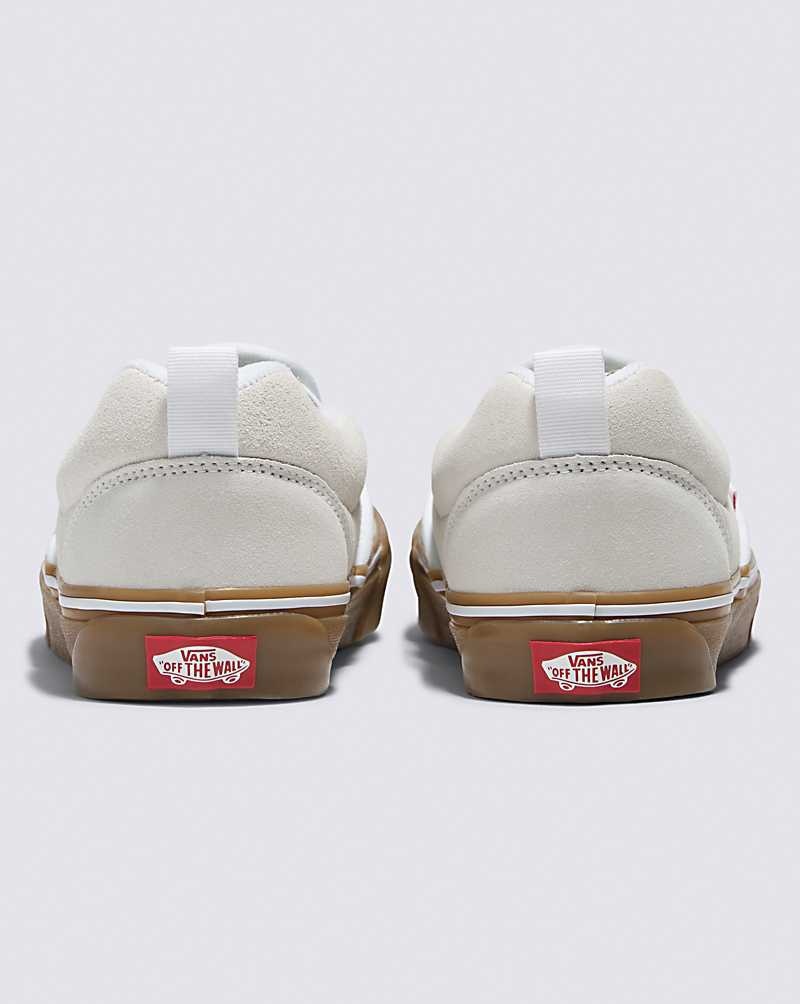 Vans Knu Slip Skor Dam Vita | Sverige BJYK83071