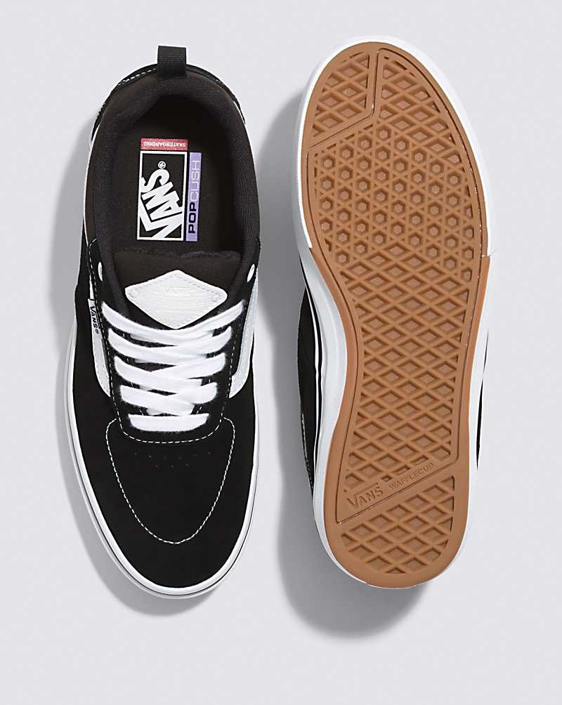 Vans Kyle Walker Skateskor Dam Svarta Vita | Sverige SPTF59643