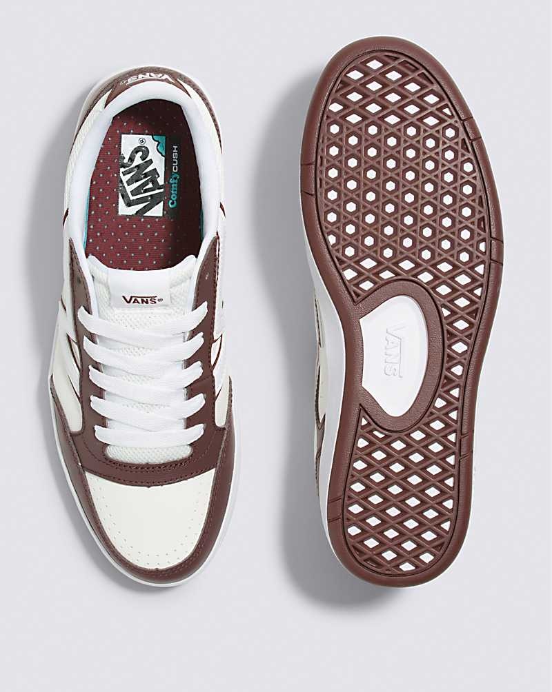 Vans Lowland ComfyCush Skor Dam Choklad Vita | Sverige NRUI80526