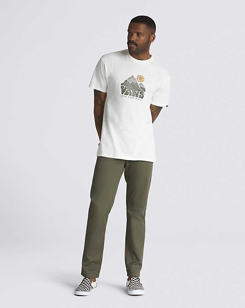 Vans Mountain View T-Shirt Herr Vita | Sverige AGNP48603