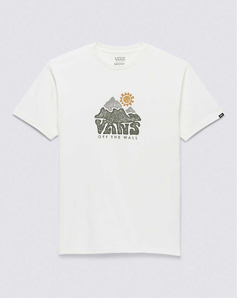 Vans Mountain View T-Shirt Herr Vita | Sverige AGNP48603