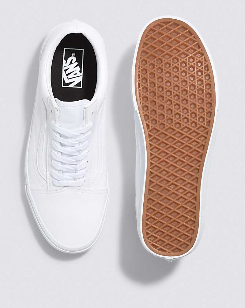 Vans Old Skool Classic Tumble Skor Herr Vita | Sverige OKNG43768