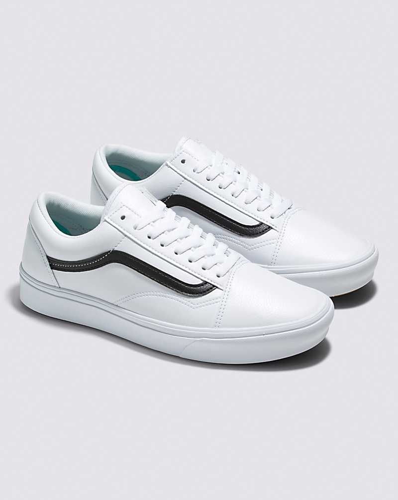 Vans Old Skool ComfyCush Classic Tumble Skor Dam Vita | Sverige KDJO97482