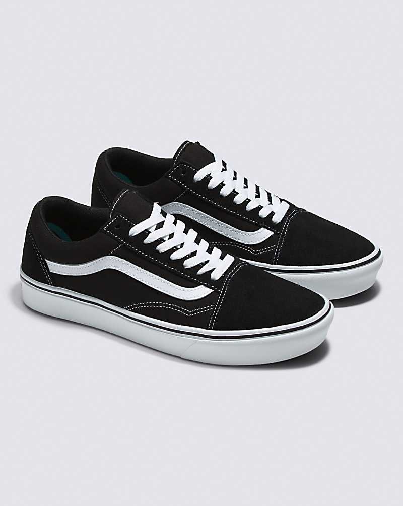 Vans Old Skool ComfyCush Skor Herr Svarta Vita | Sverige PITM18729