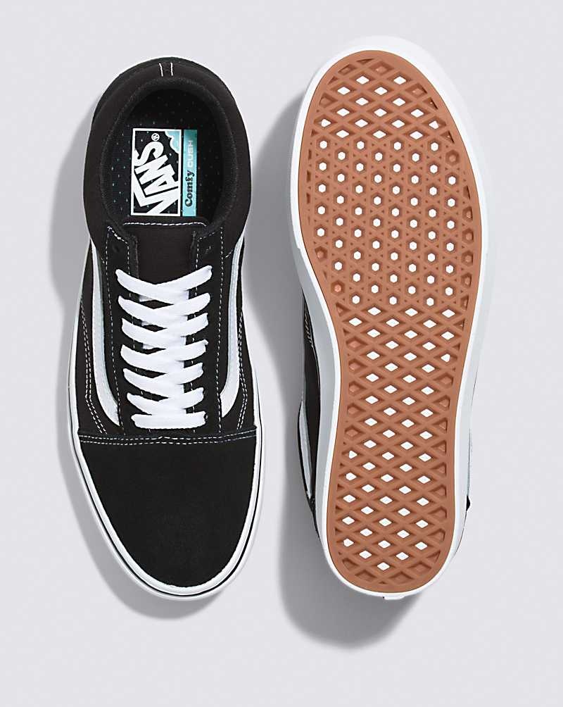 Vans Old Skool ComfyCush Skor Herr Svarta Vita | Sverige PITM18729