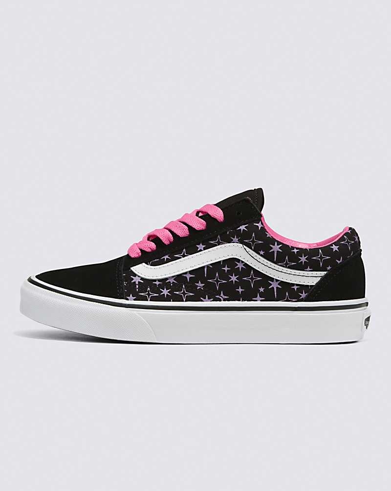 Vans Old Skool Skor Dam Svarta Rosa | Sverige JOUR40617