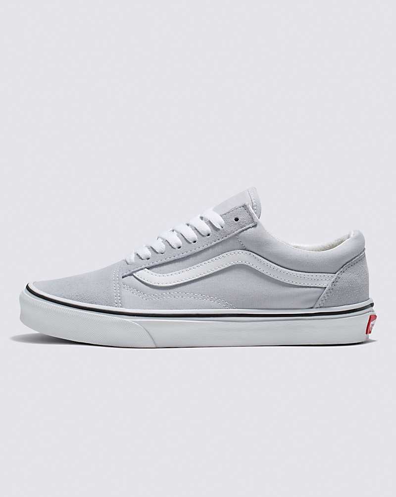 Vans Old Skool Skor Herr Grå Vita | Sverige KVCJ59702