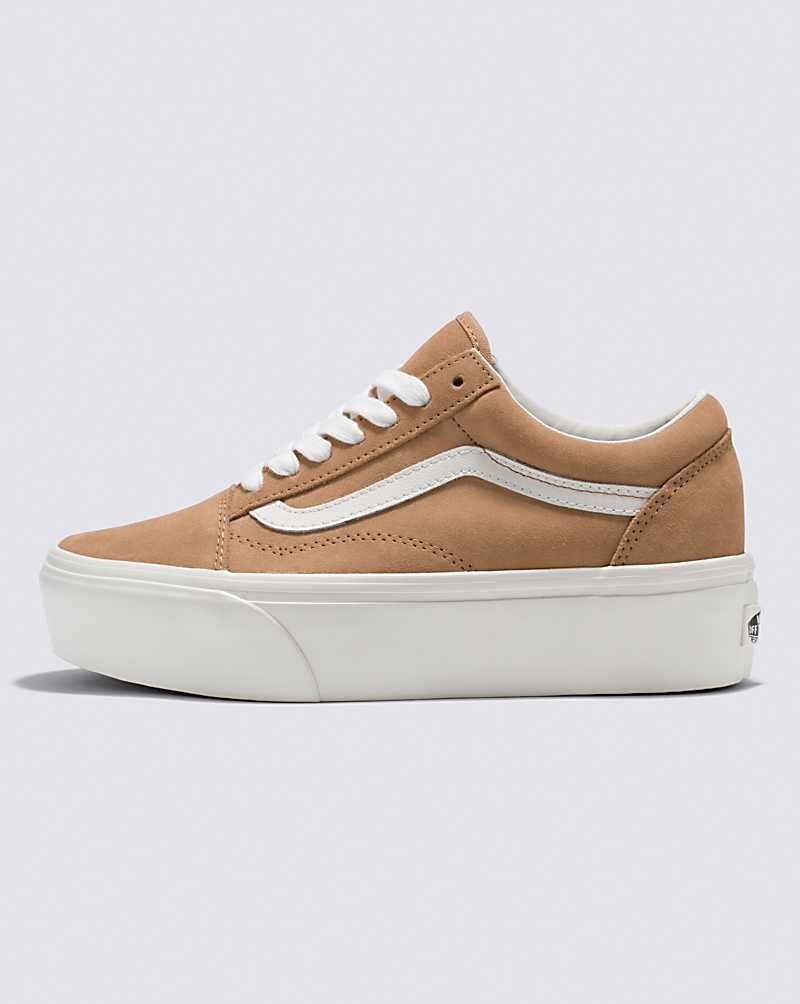 Vans Old Skool Stackform Soft Mocka Skor Dam Bruna | Sverige LEOK62490