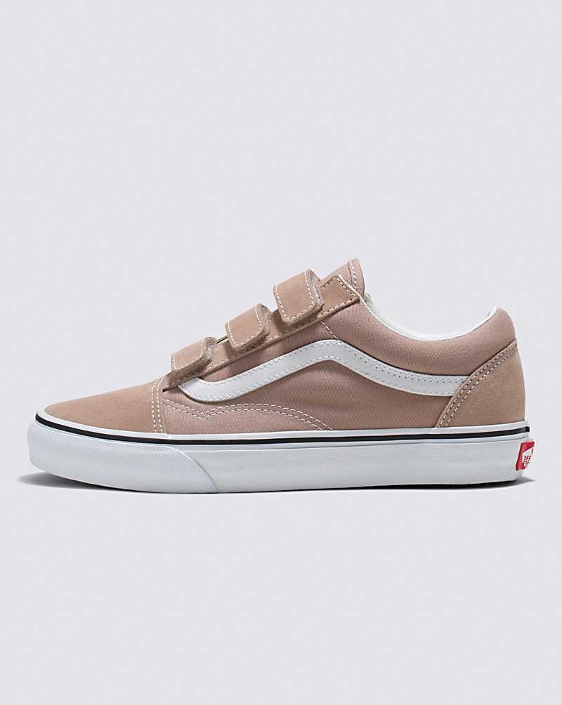 Vans Old Skool V Mocka/Canvas Skor Herr Beige | Sverige GBLQ31754