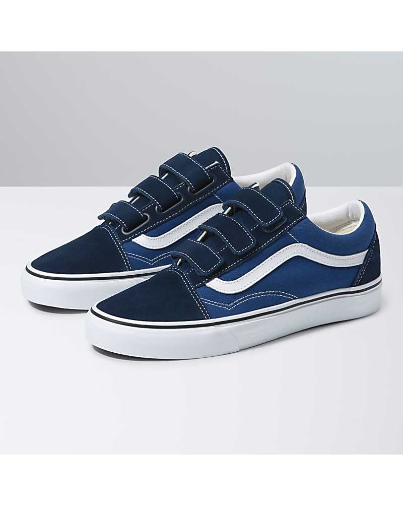 Vans Old Skool V Skor Herr Blå | Sverige ERHJ13759