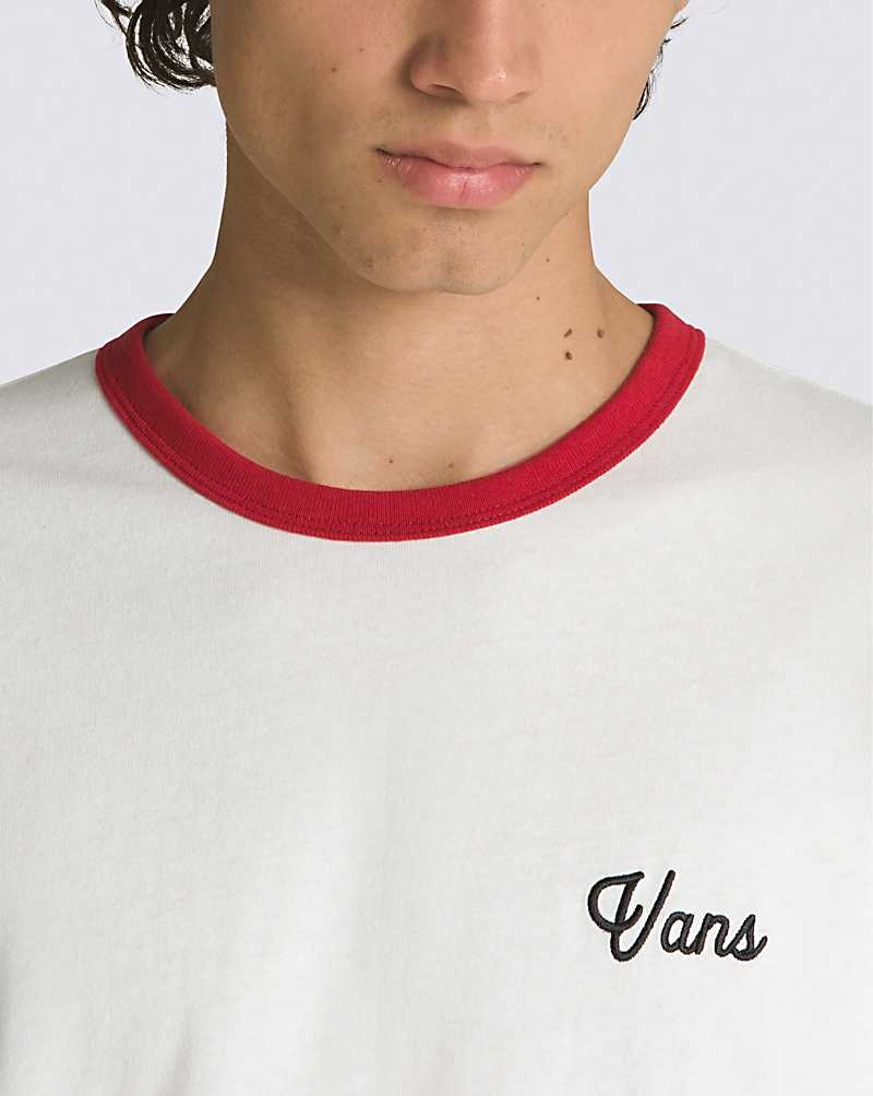 Vans Parts And Service T-Shirt Herr Vita | Sverige HMLV31025