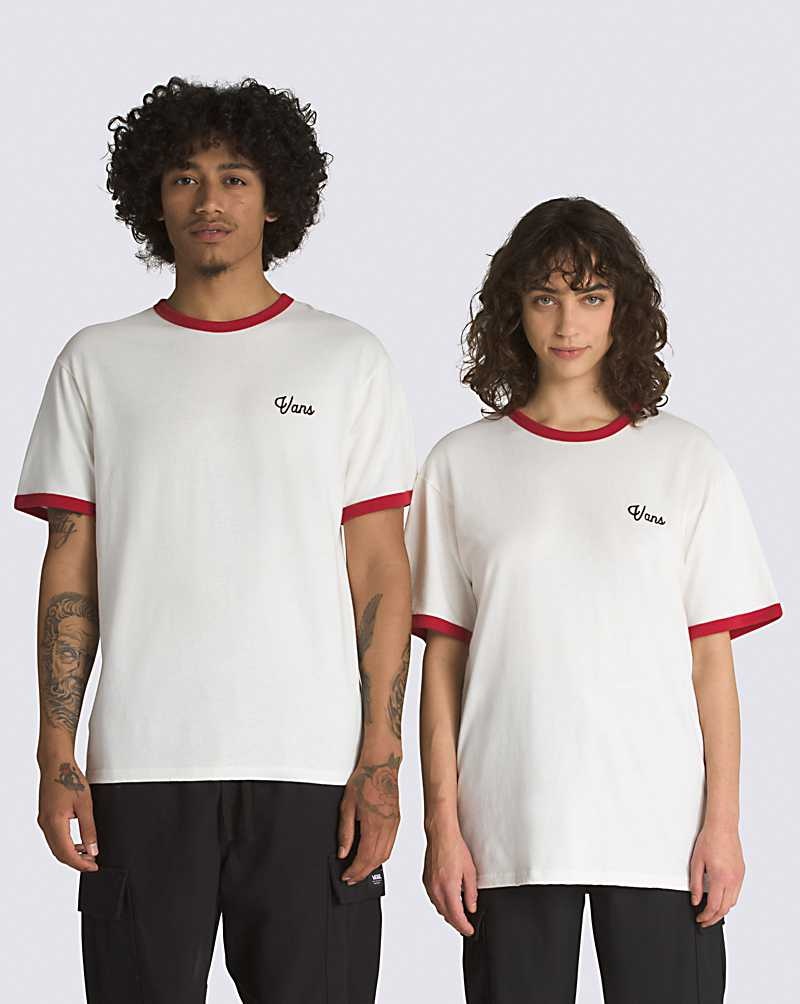 Vans Parts And Service T-Shirt Herr Vita | Sverige HMLV31025