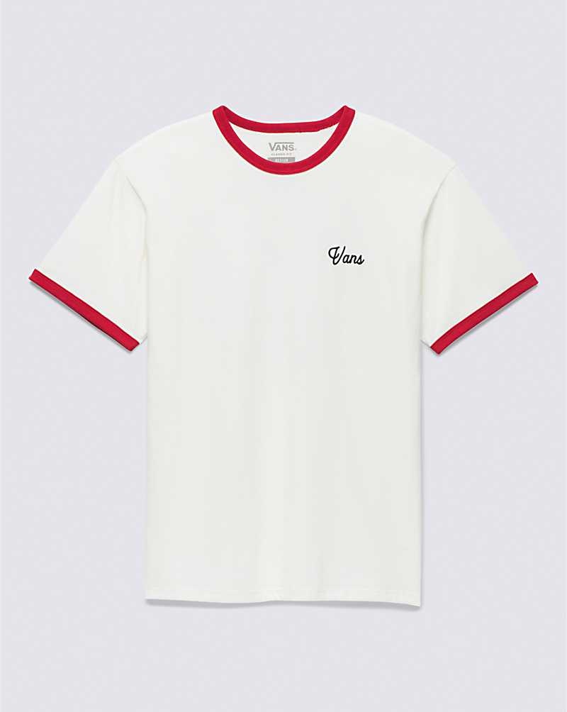 Vans Parts And Service T-Shirt Herr Vita | Sverige HMLV31025