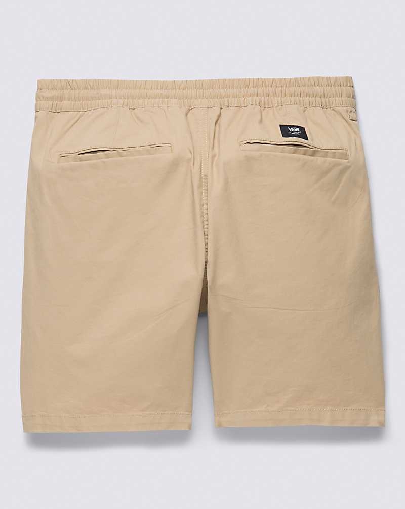 Vans Range Relaxed Elastic 18'' Shorts Herr Khaki | Sverige XWLJ93802